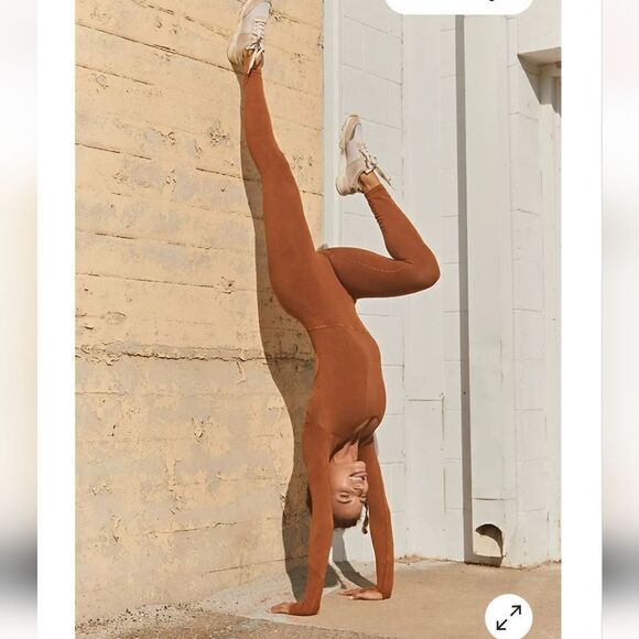 Free People Good Karma Long-Sleeve Onesie NWT/ NWOT - Picture 1 of 8